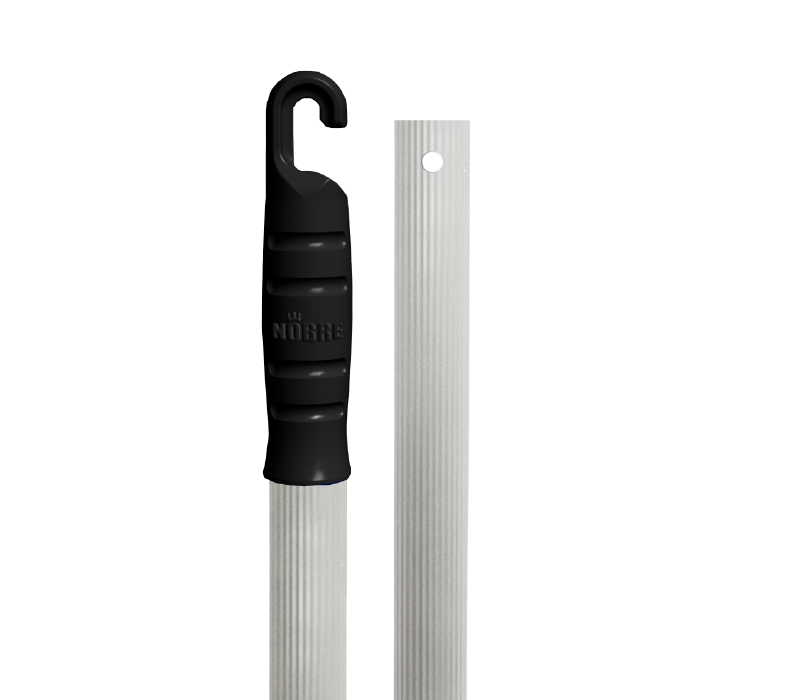 Palo De Aluminio Multifuncional 22mm X 1,4m Nobre