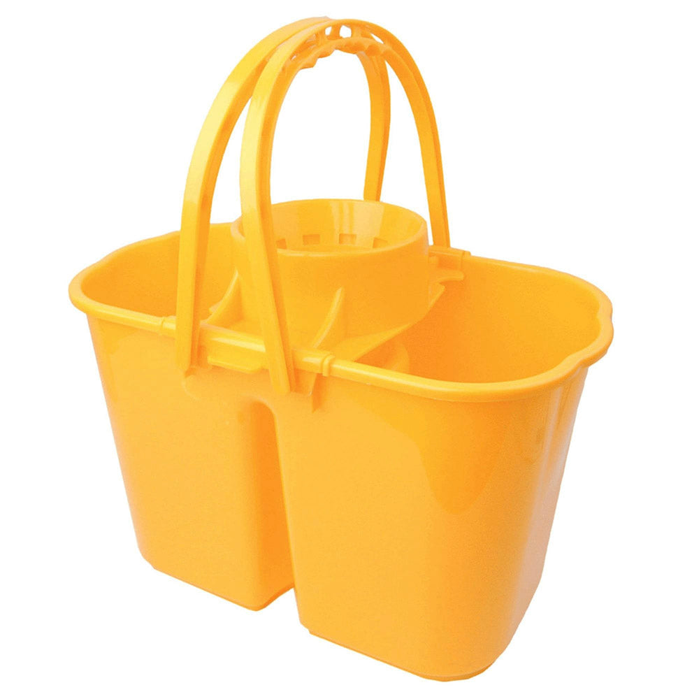 BALDE ESTRUJADOR MOPA HÚMEDA 16 L AMARILLO