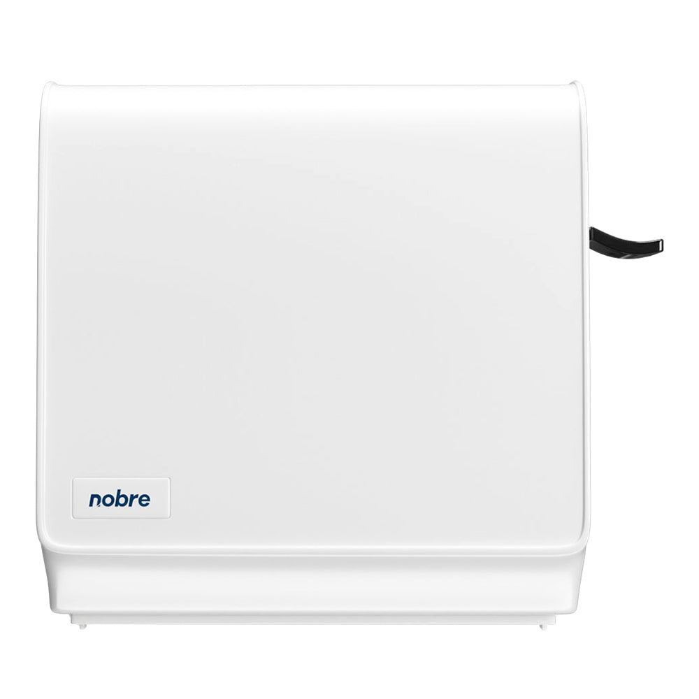 Dispensador de toallas en espiral blanco con palanca - Brave - Nobre