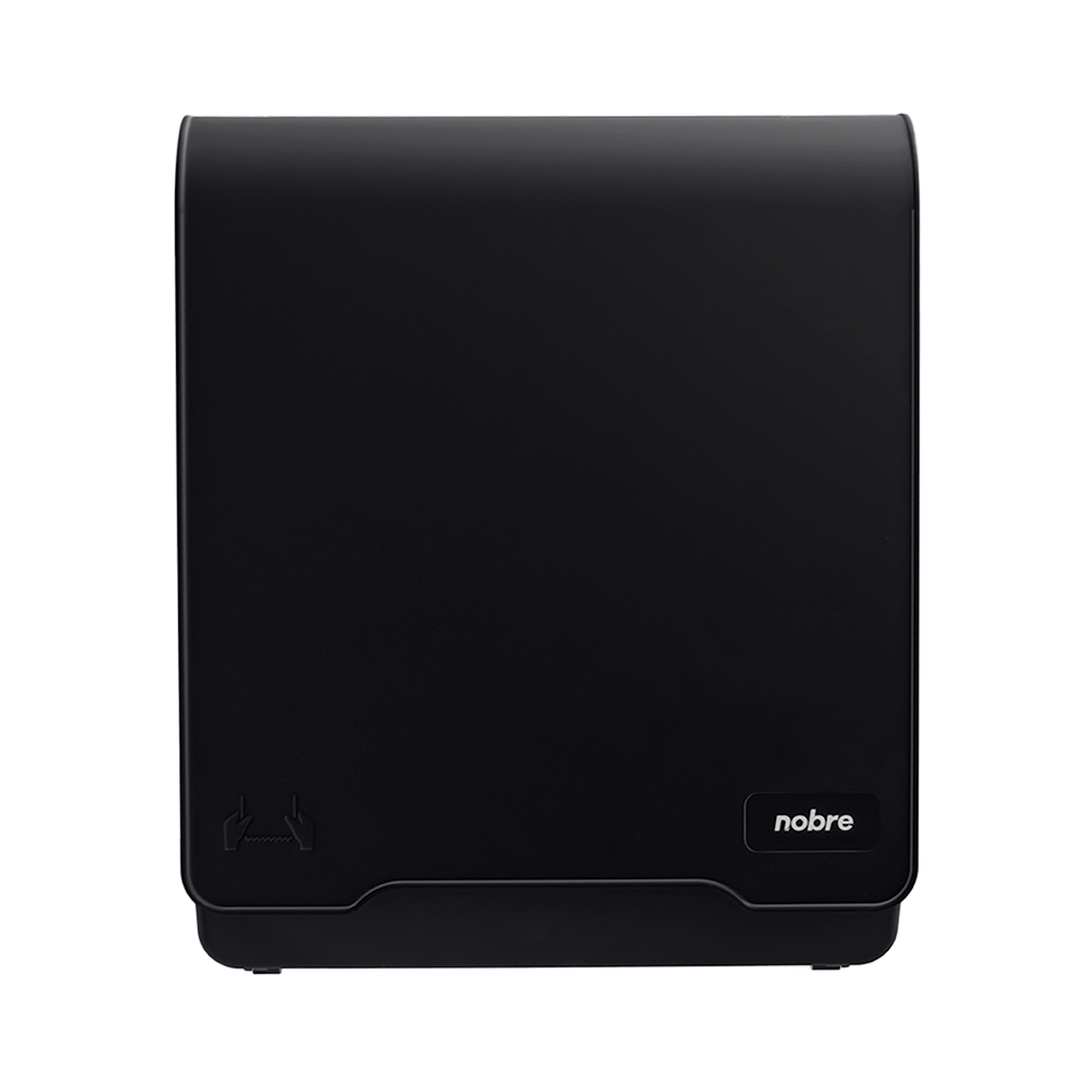 Dispensador papel toalla autocorte Negro Brave