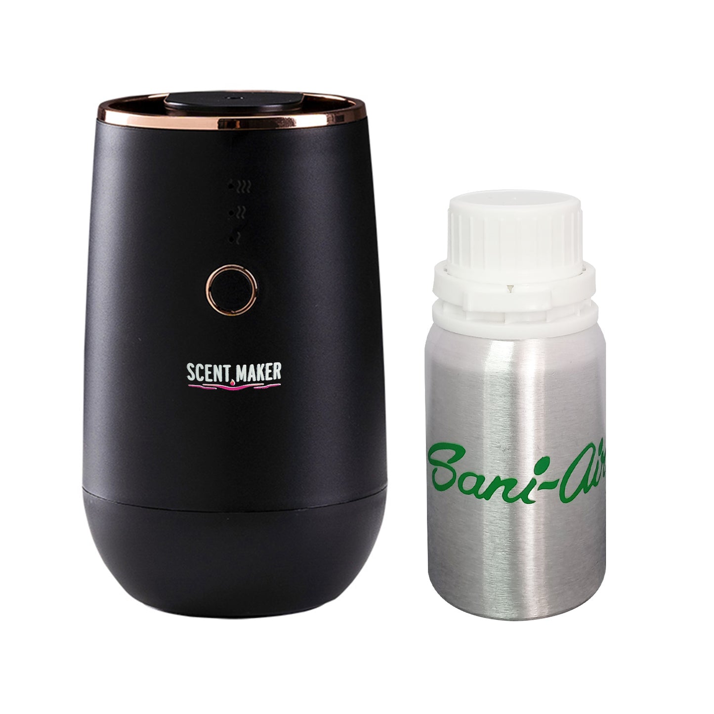 NEBULIZADOR AROMAS COPPER BLACK + REGALO RECARGA PREMIUM SANI AIR