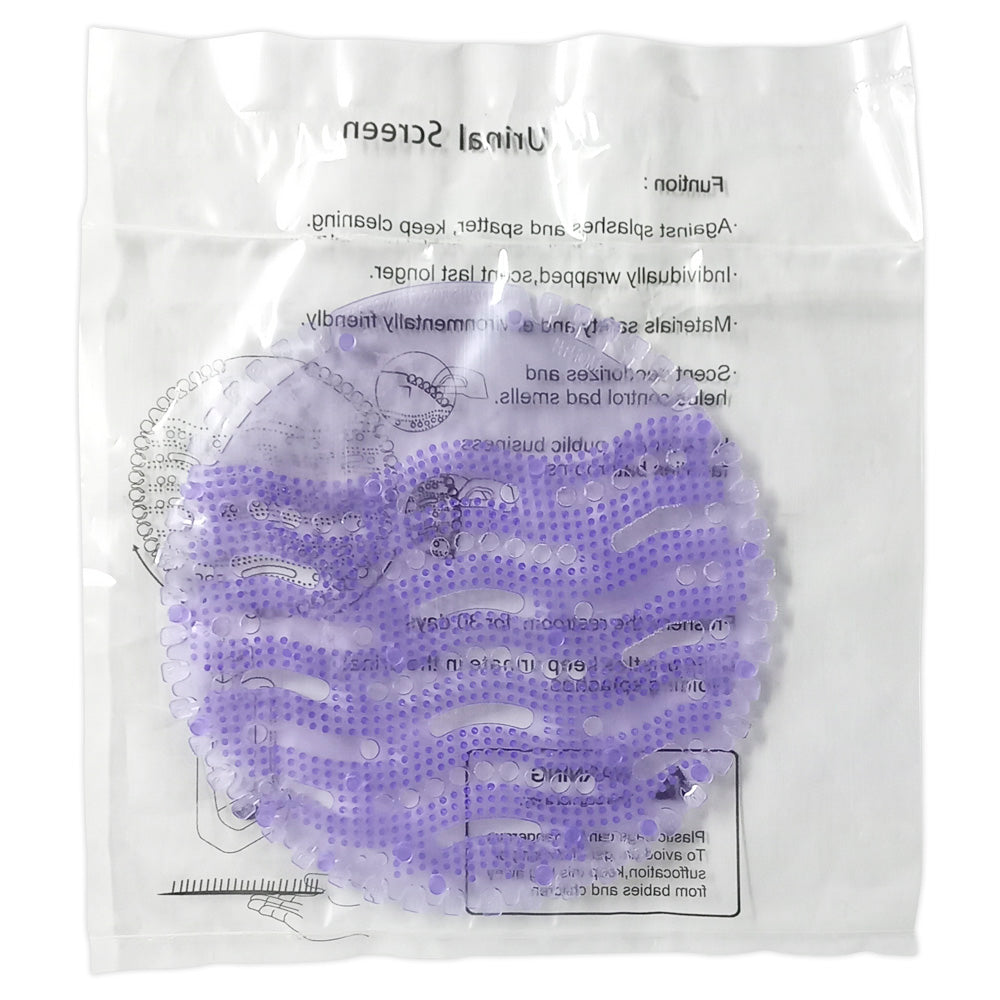 Tapete Urinario Redondo Morado Lavanda