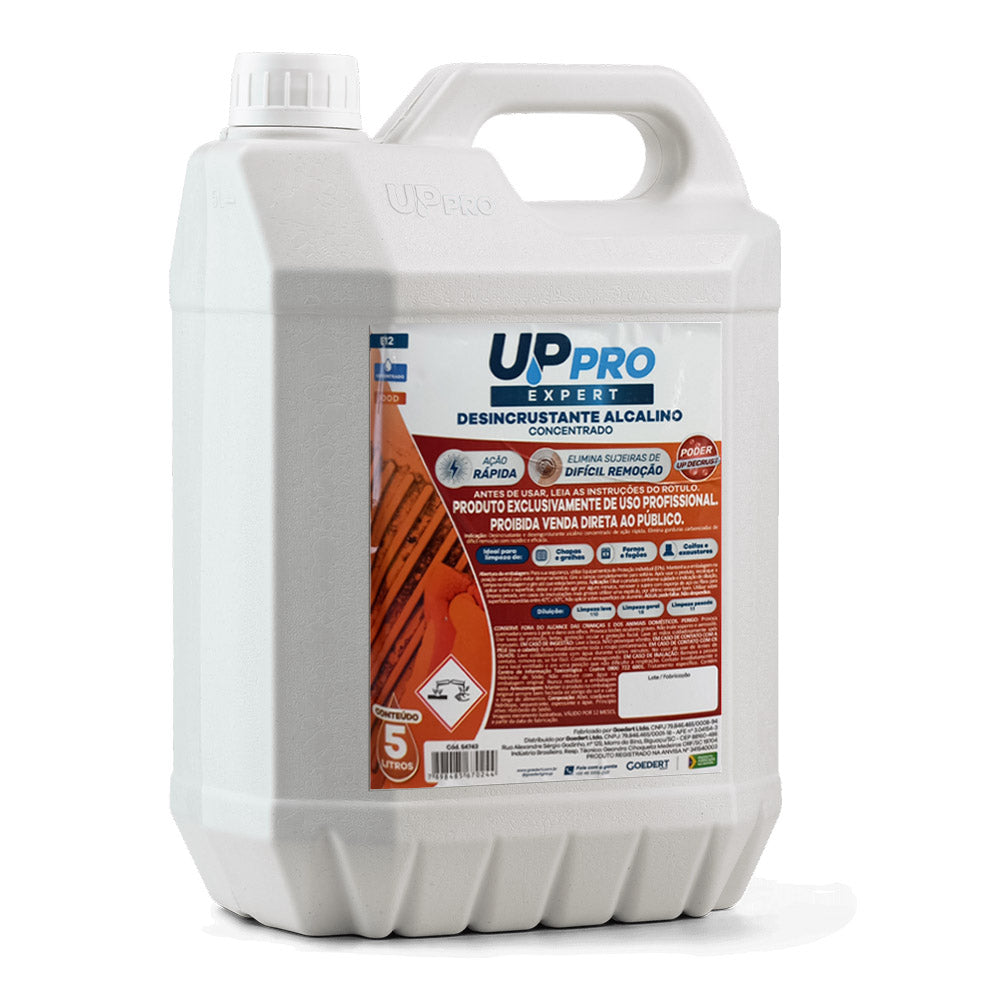 Detergente Desengrasante Alcalino Concentrado 5 Litros Nobre