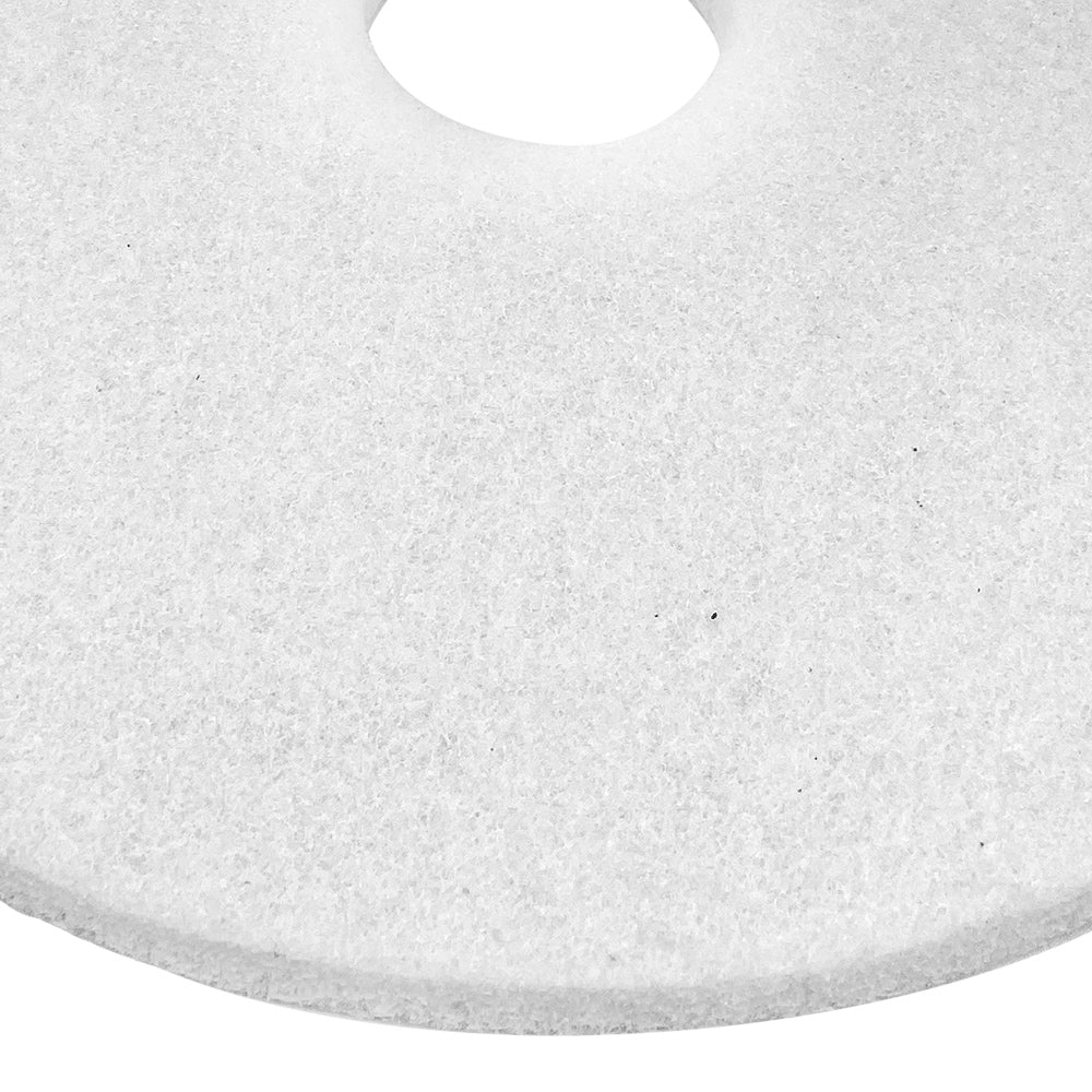 DISCO LIMPIEZA BRILLO PARA ABRILLANTADORA BLANCO 17 PULGADAS