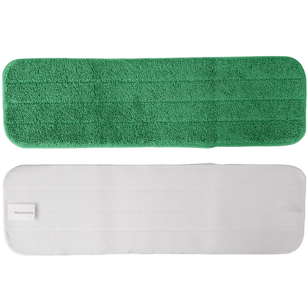 Repuesto Mopa Microfibra Húmeda y Seca 45 Cm Verde