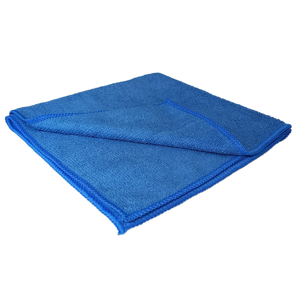 Pack 10 Paños Microfibra Absorbente 40x40 cm Azul