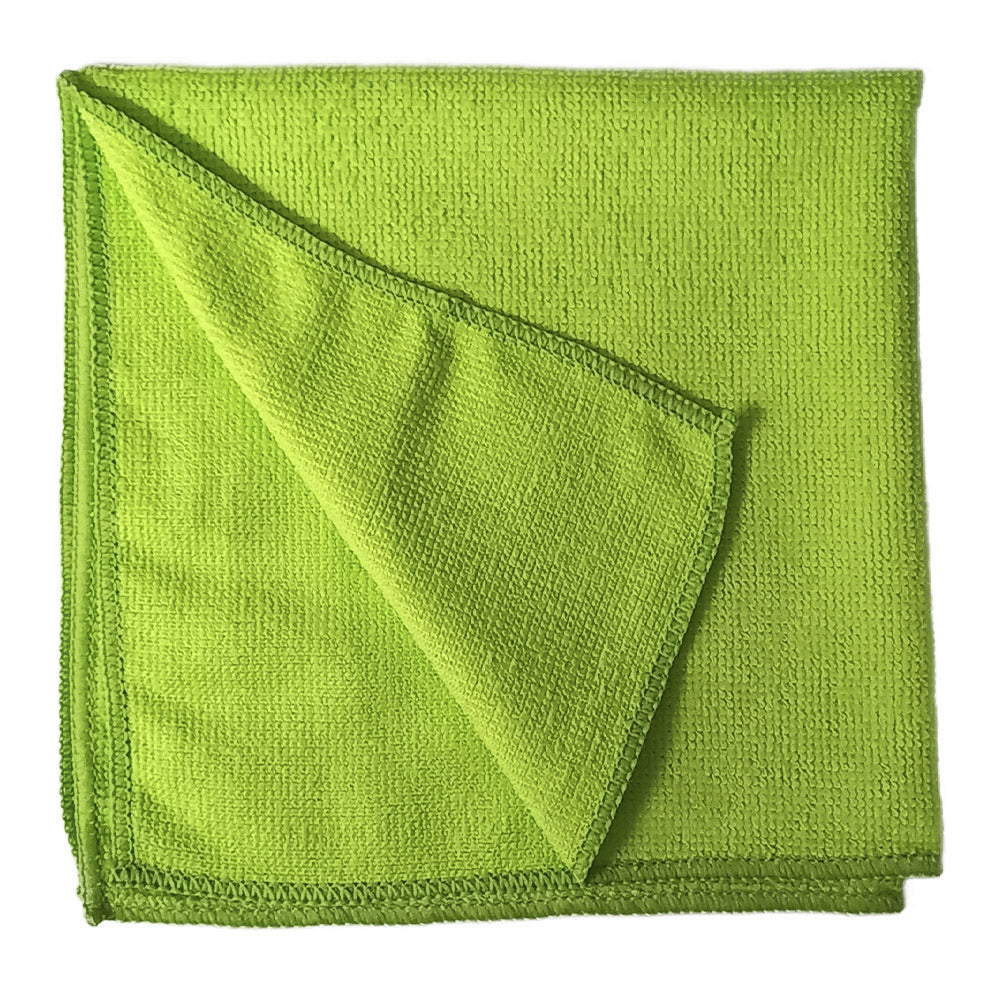 Pack 10 Paños Microfibra Absorbente 40x40 cm Verde