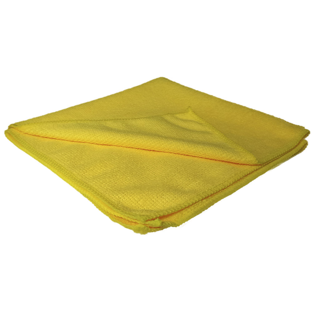 Pack 10 Paños Microfibra Absorbente 40x40 cm Amarillo