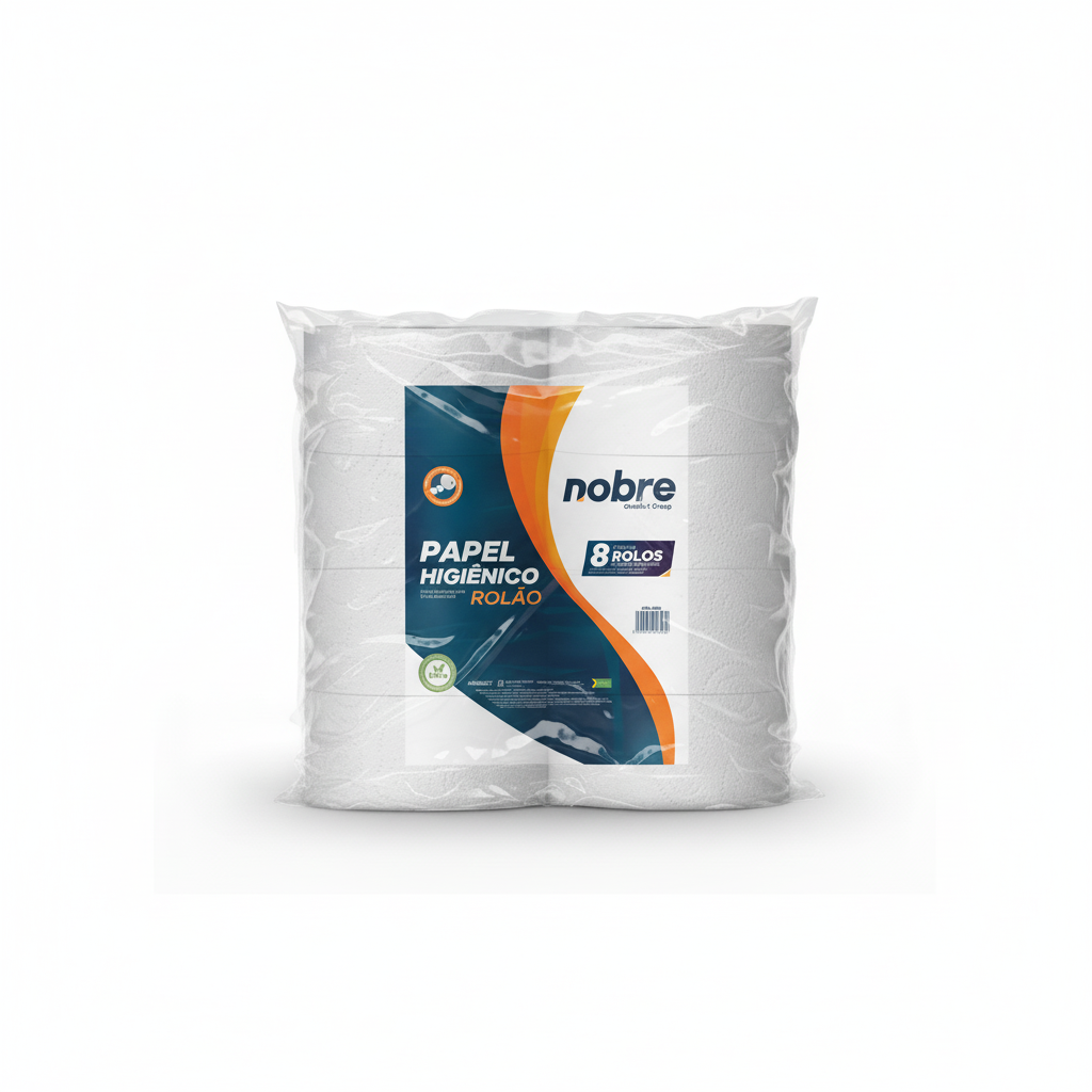 Pack De 8 Rollos De Papel Higiénico 300 mts Nobre
