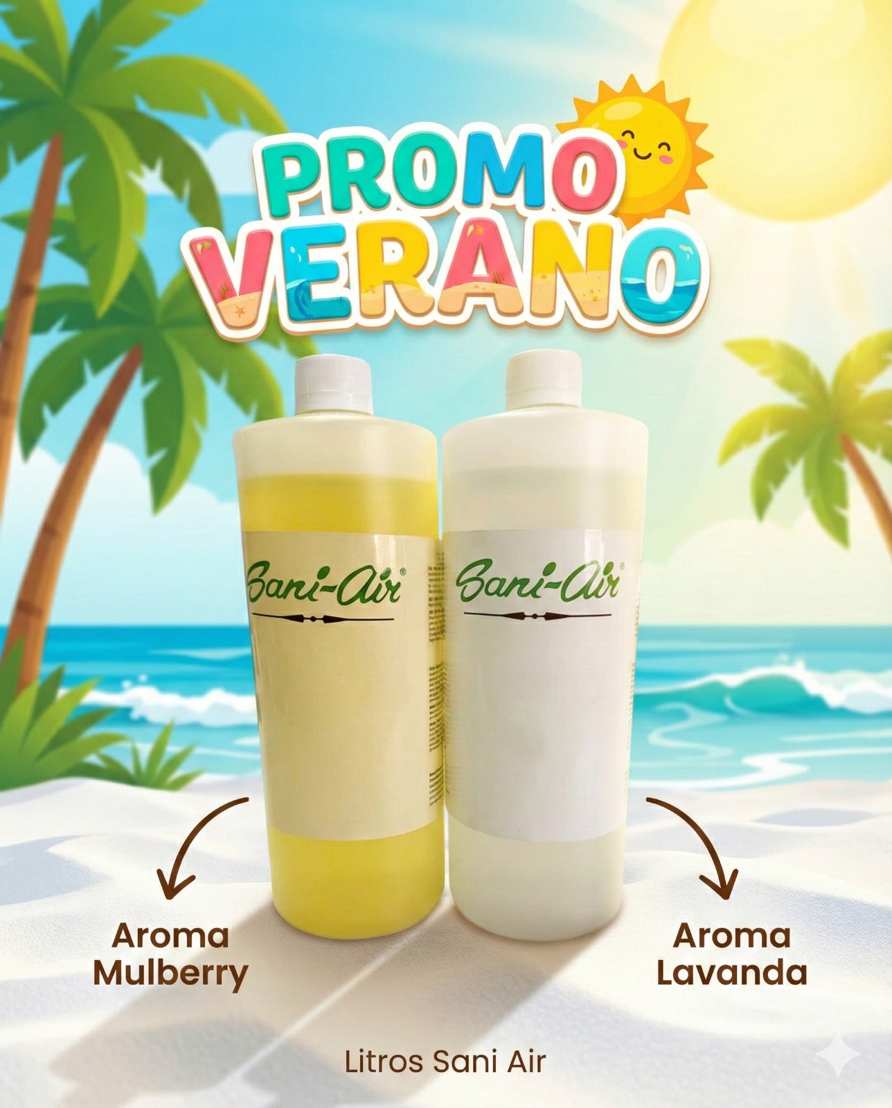 Pack Recarga Sani Air 1 Litro – Mulberry + Lavender