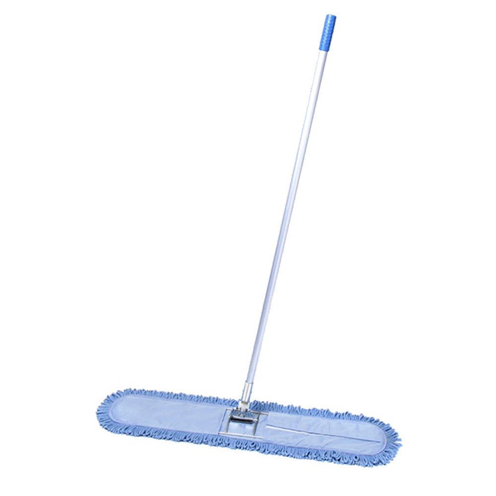 Repuesto con Horquilla Mopa Microfibra de Algodón Atrapa Polvo 90 Cm