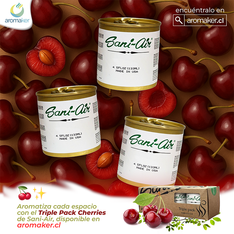 Triple Pack Sani Air Aromas Cherries 🍒