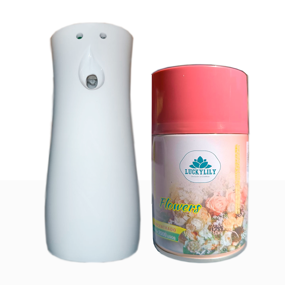 Aromatizante Automático + Respuesto Flower