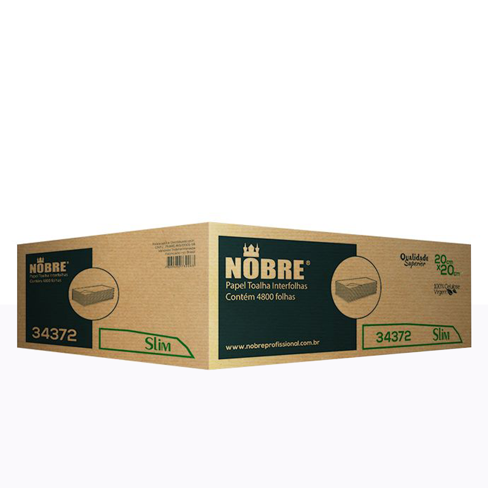 CAJA TOALLA DE PAPEL NOBRE , TOTAL 4.800 HOJAS