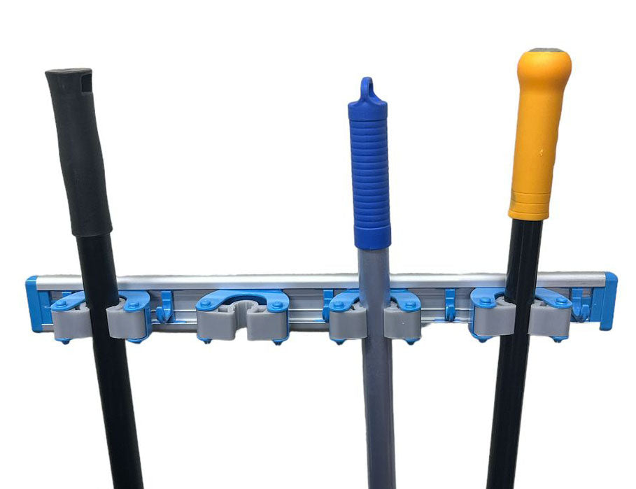 Colgador Porta Escobas, Mopas, Organizador 50 Cm