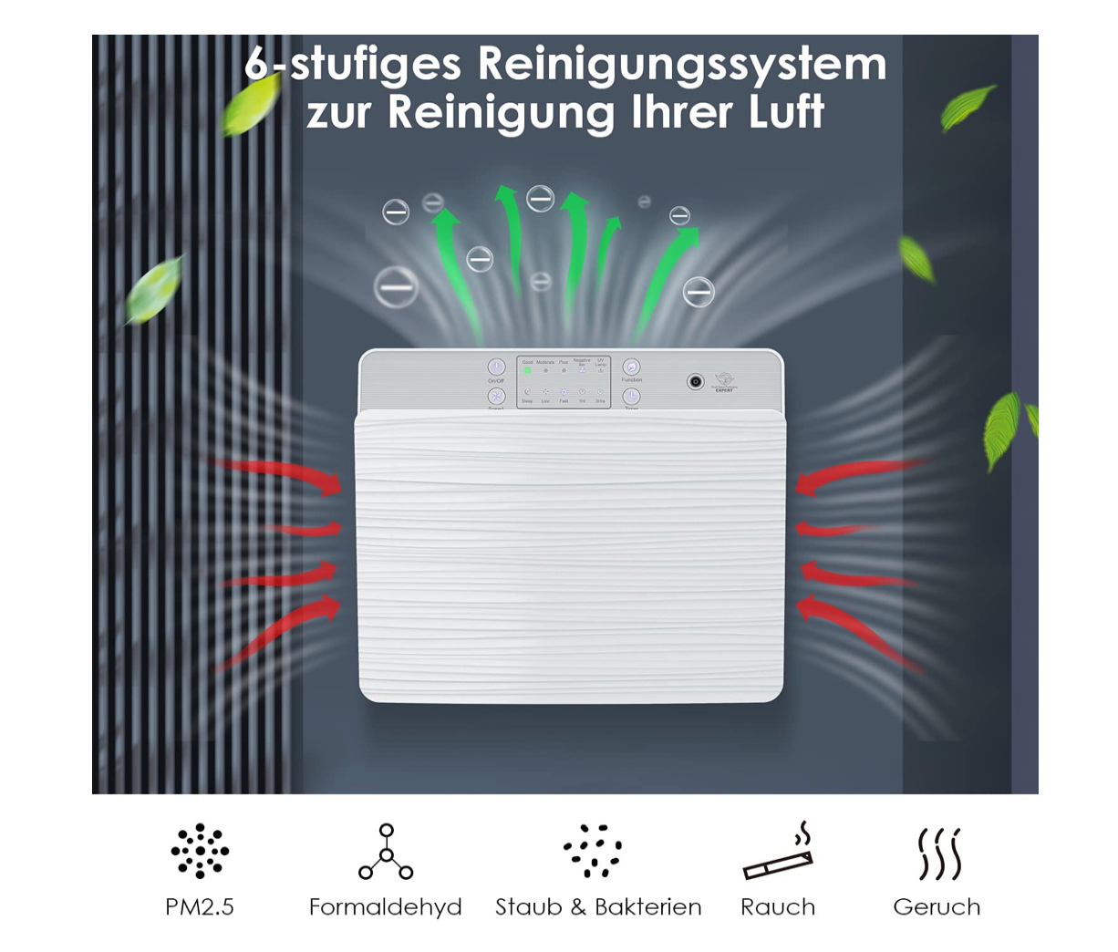 PURIFICADOR DE AIRE 4 FILTROS