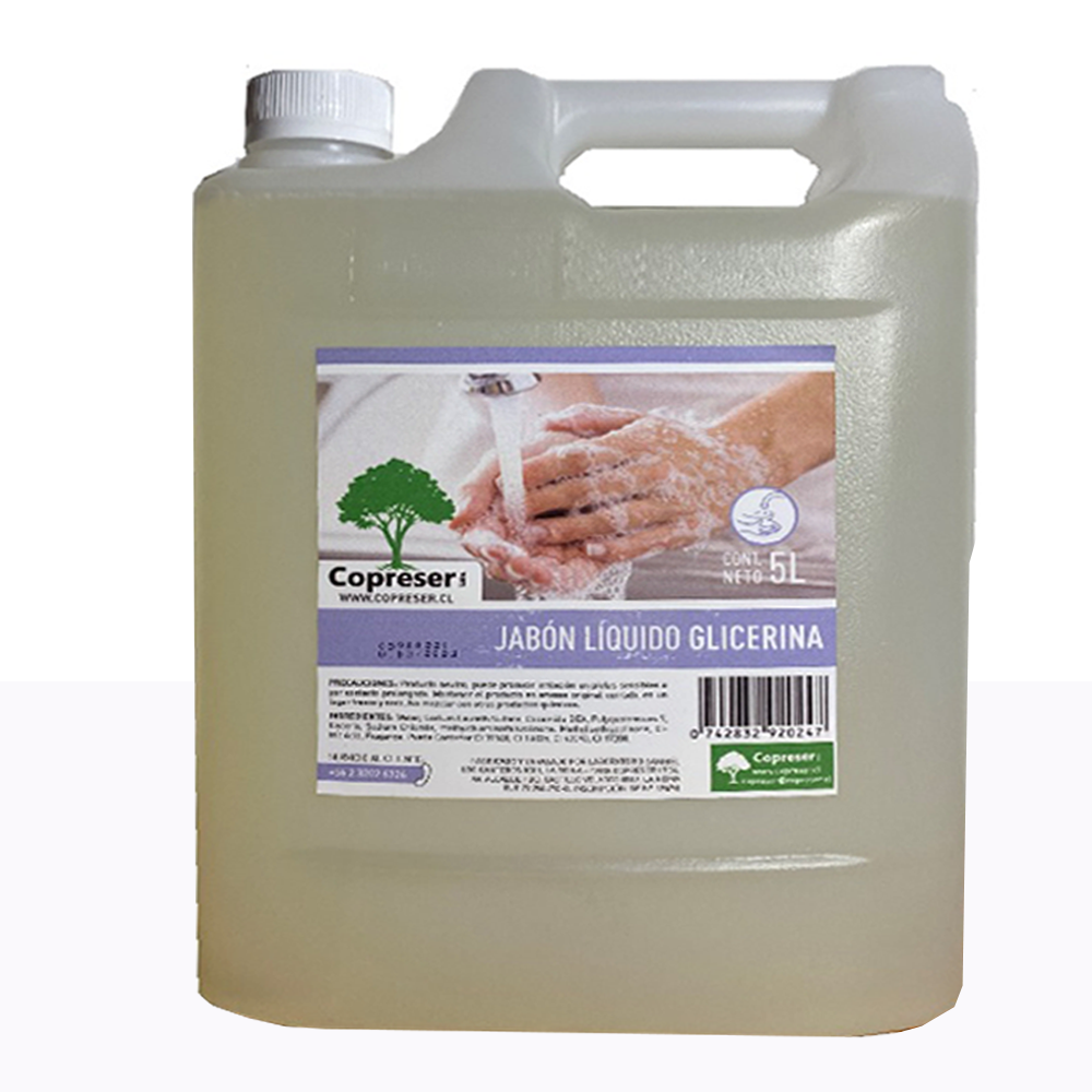 JABÓN LIQUIDO PROPFESIONAL GLICERINA COPRESER 5L
