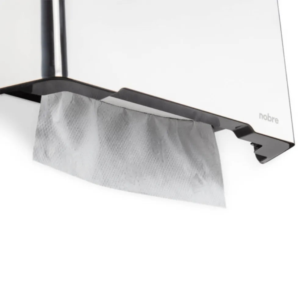 DISPENSADOR TOALLA INTERFOLIADA FRONTAL DE ACERO INOXIDABLE PULIDO