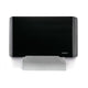 DISPENSADOR TOALLA INTERFOLIADA FRONTAL DE ACERO INOXIDABLE NEGRO