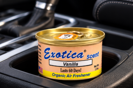 Aromatizante Auto En Lata Exotica Vanilla Vainilla 42 g
