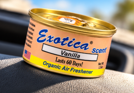Aromatizante Auto En Lata Exotica Vanilla Vainilla 42 g