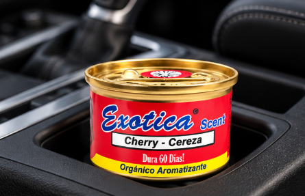 Aromatizante Auto En Lata Exotica Cherry Cereza 42 g