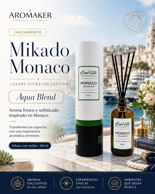 Mikado Esencia Luxury Sani-Air 120ml Monaco