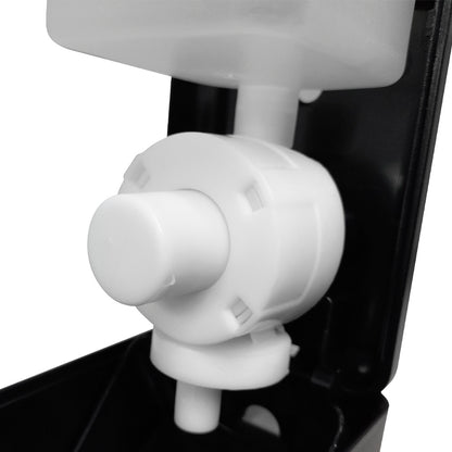 DISPENSADOR DE JABÓN CON SISTEMA PUSH 400 ML NEGRO
