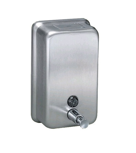 DISPENSADOR DE JABÓN ACERO INOXIDABLE 800 ML MATE