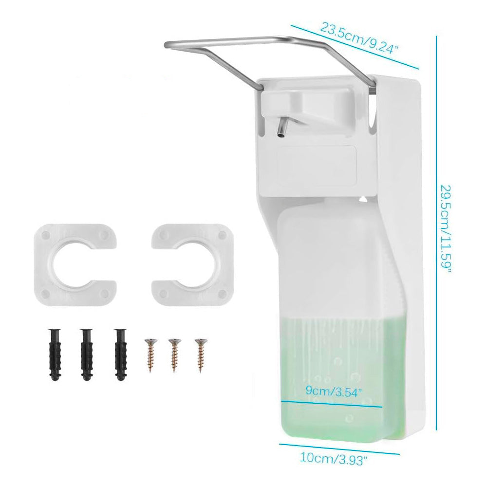Dispensador De Jabón 1000 Ml Con Apoyabrazos