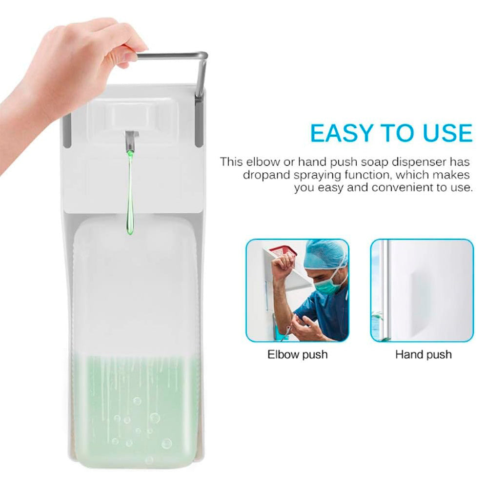 Dispensador De Jabón 1000 Ml Con Apoyabrazos