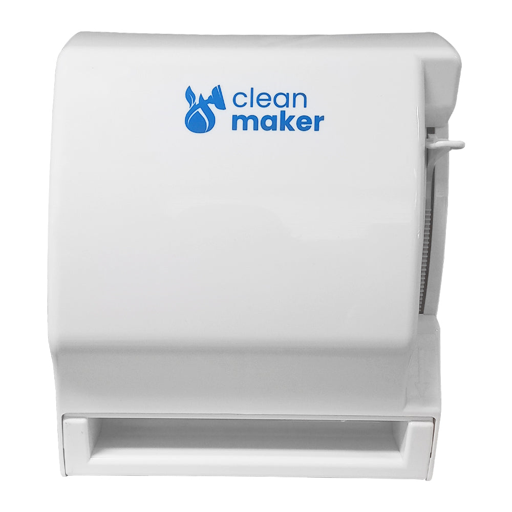 Dispensador Toalla Palanca Clean Maker Blanco