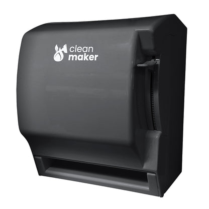 Dispensador Toalla Palanca Clean Maker Negro