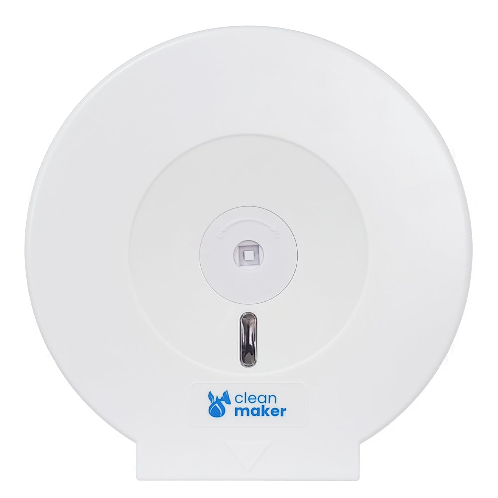 Dispensador Papel Jumbo Roll Clean Maker Blanco
