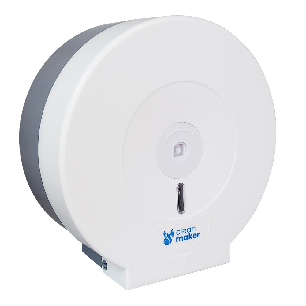 Dispensador Papel Jumbo Roll Clean Maker Blanco