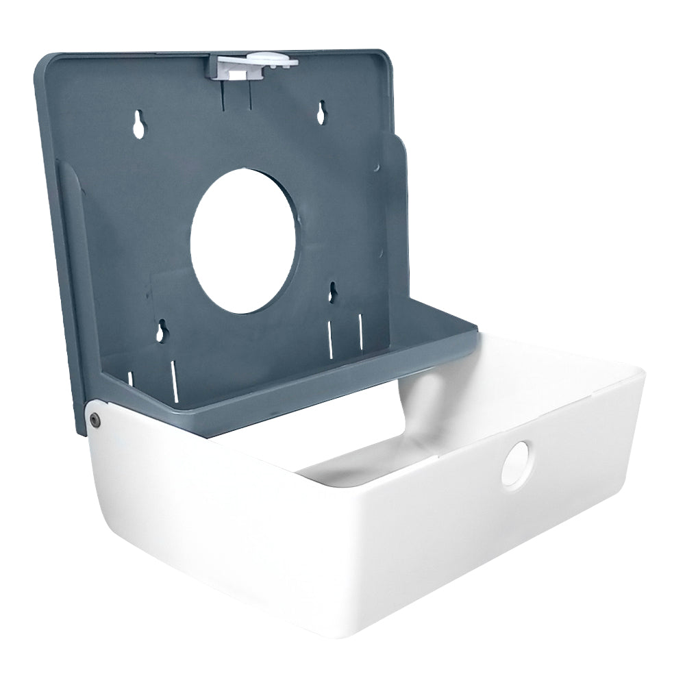 Dispensador Toalla de Papel Frontal Clean Maker Blanco