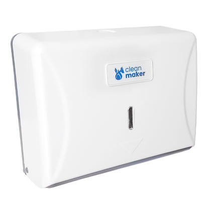 Dispensador Toalla de Papel Frontal Clean Maker Blanco