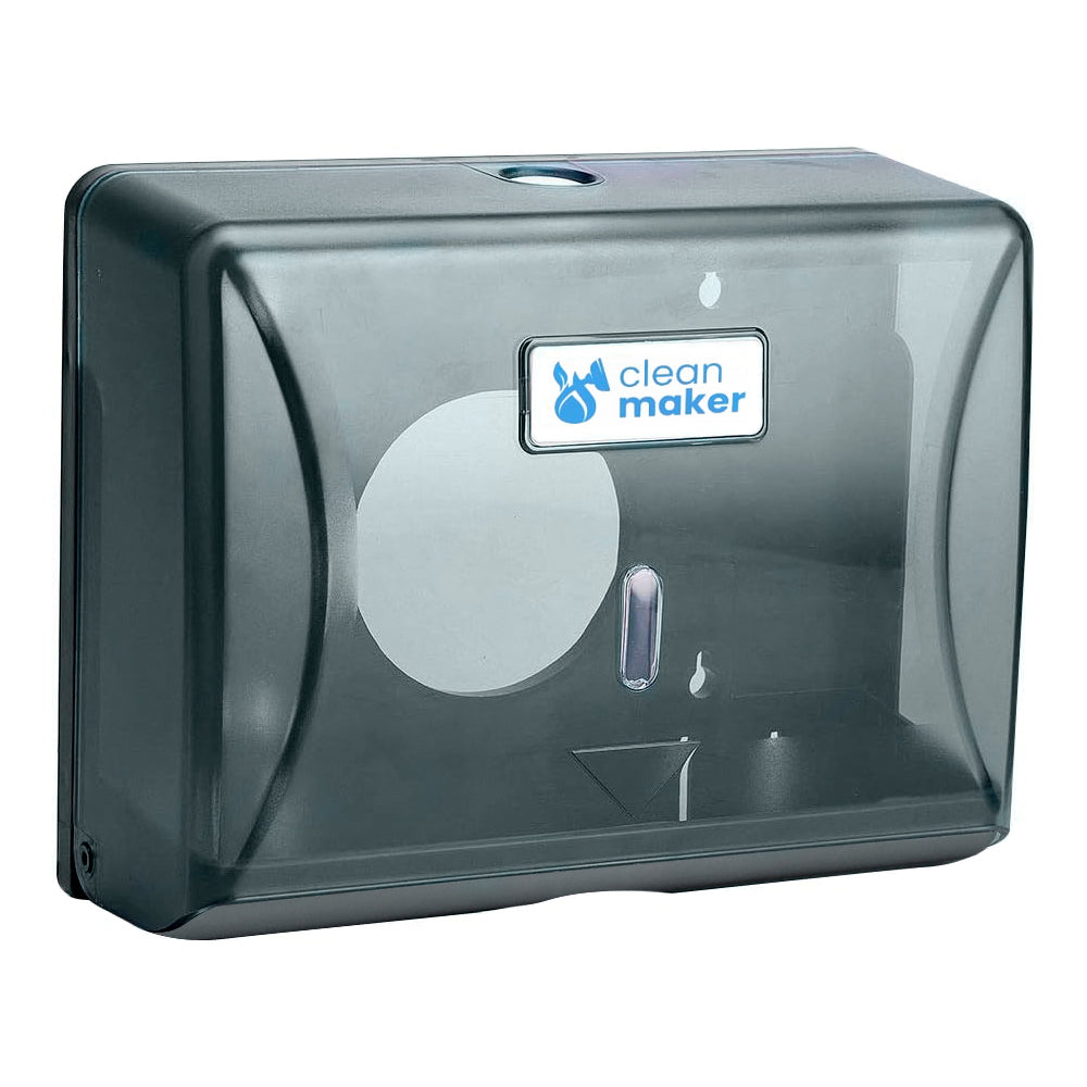 Dispensador Toalla de Papel Frontal Clean Maker Transparente