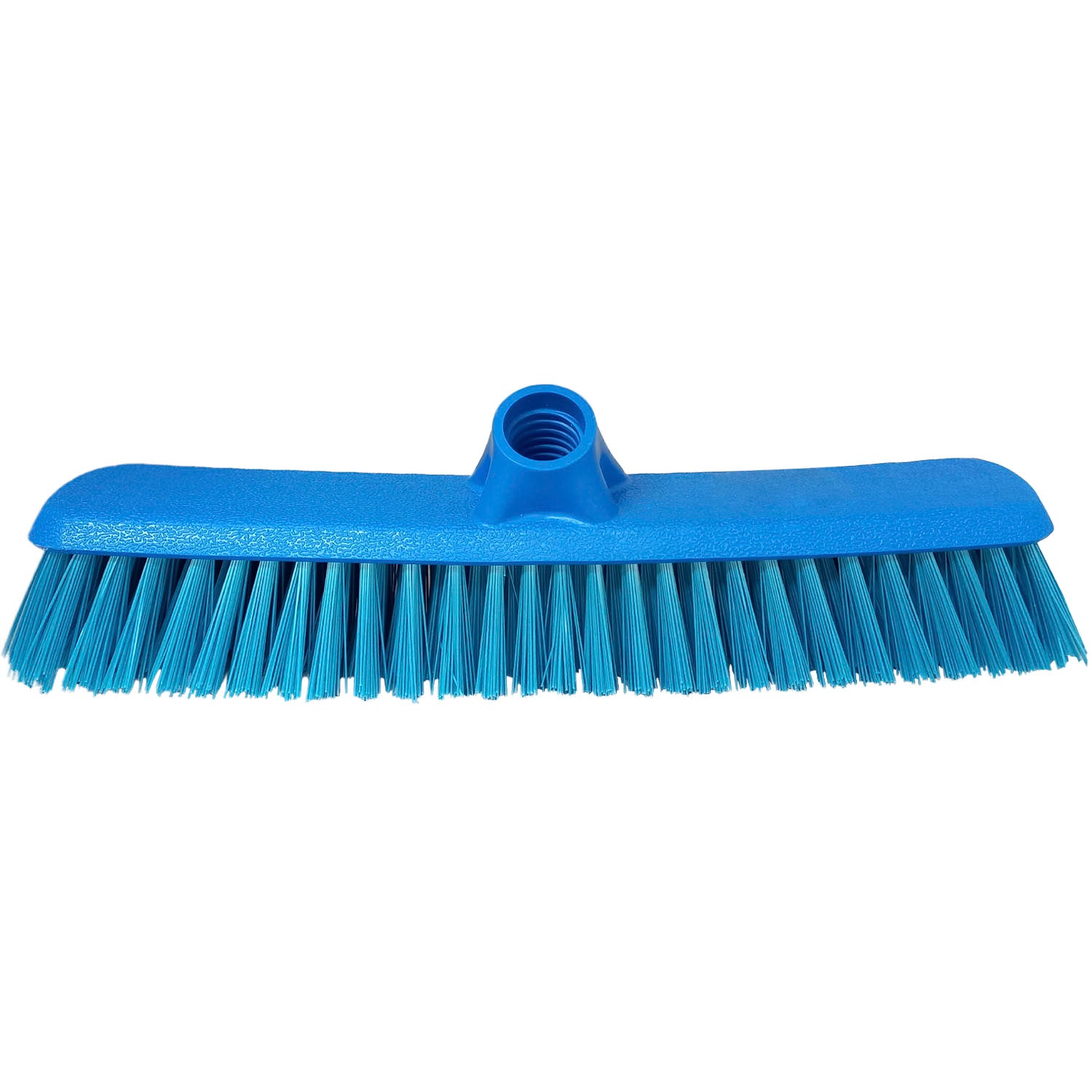 Escoba Completa Tipo Municipal Azul Cerdas Finas
