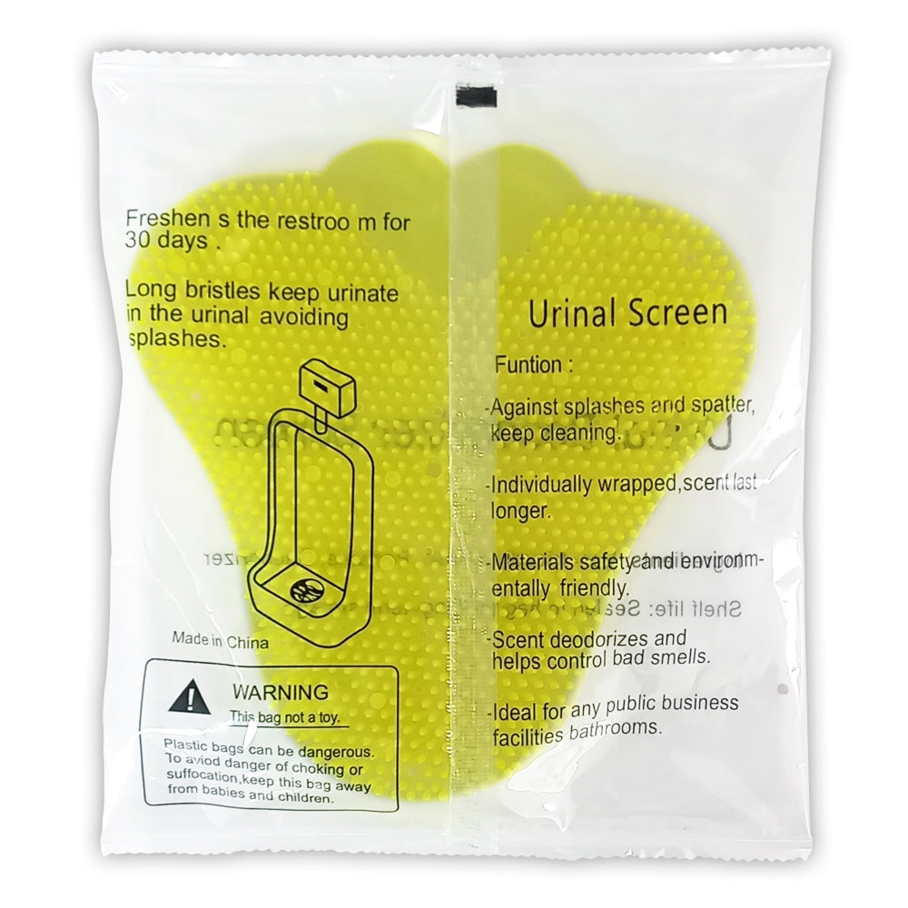 Tapete Urinario Anti-salpicadura Amarillo Cítrico