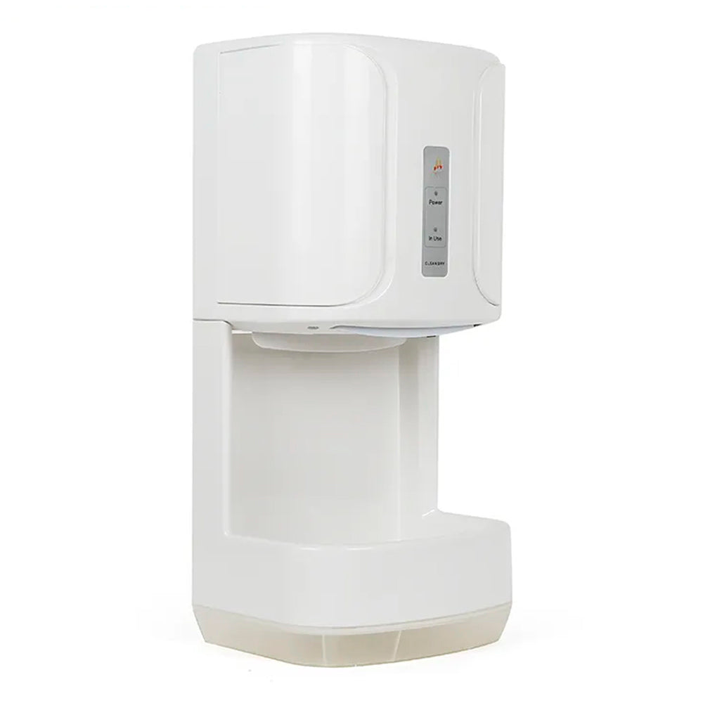 SECADOR DE MANOS CON BASE COLOR BLANCO