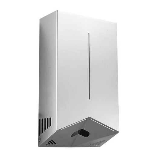 Secador de Manos Doble Flujo Central 1500W Gris