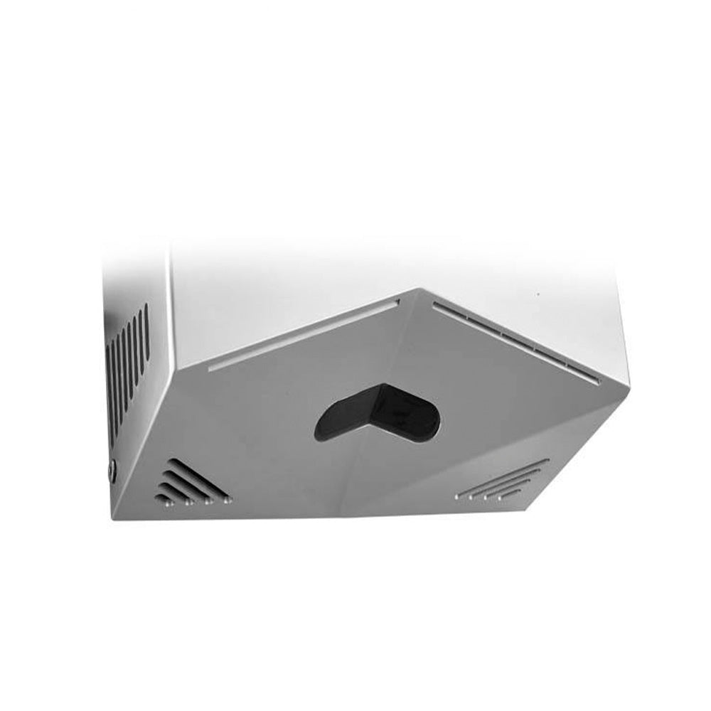 Secador de Manos Doble Flujo Central 1200W Gris