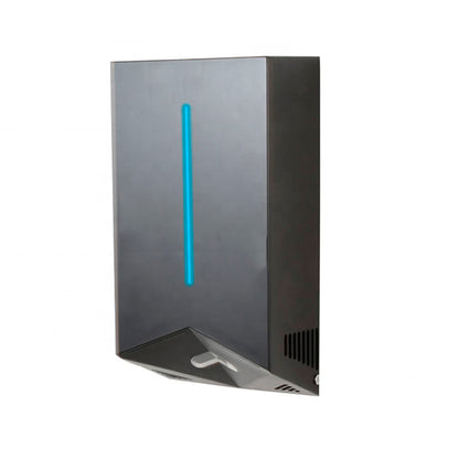 Secador de Manos Doble Flujo Central 1200W Negro