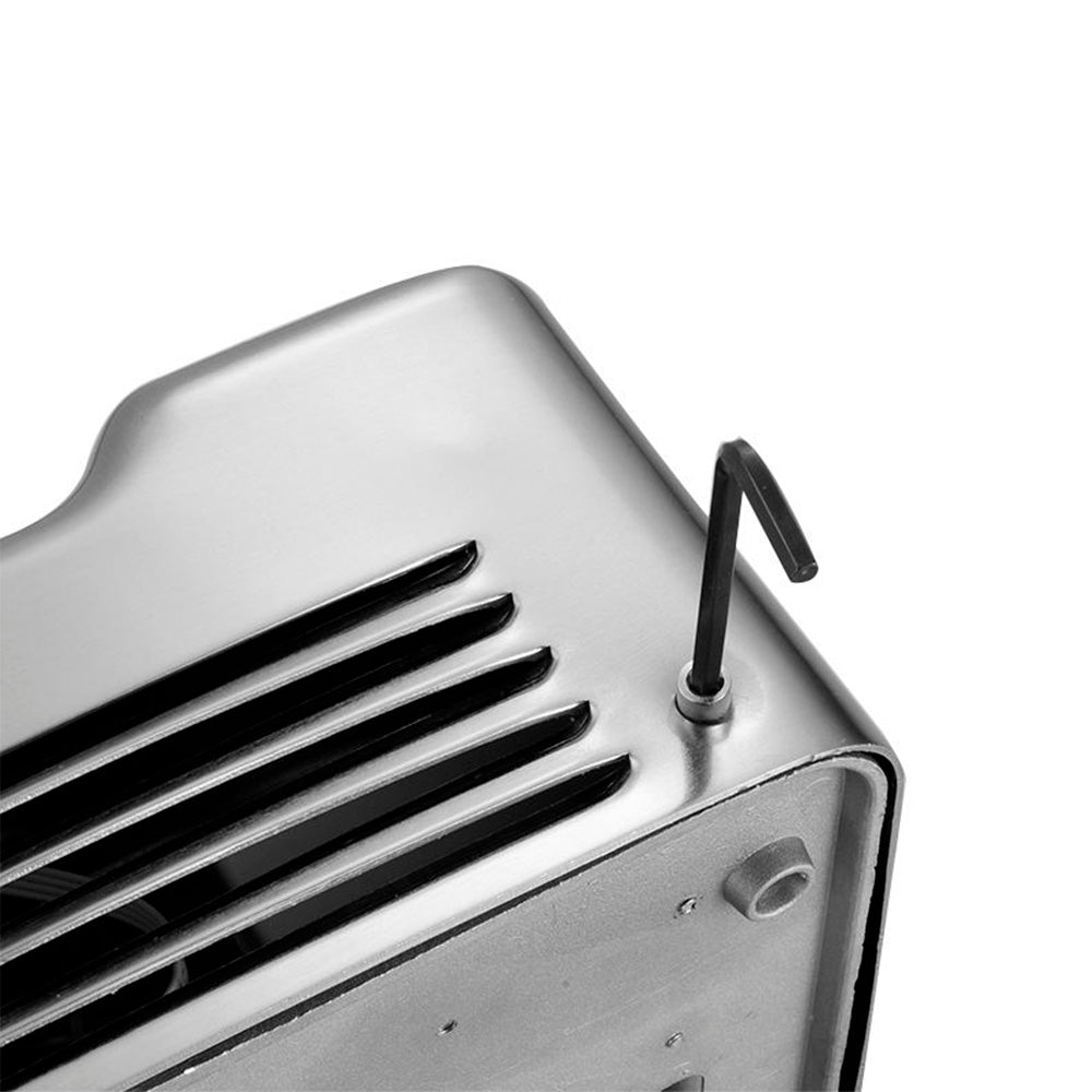 Secador de Manos Flujo de Aire Dirigido 2300W Acero Inoxidable