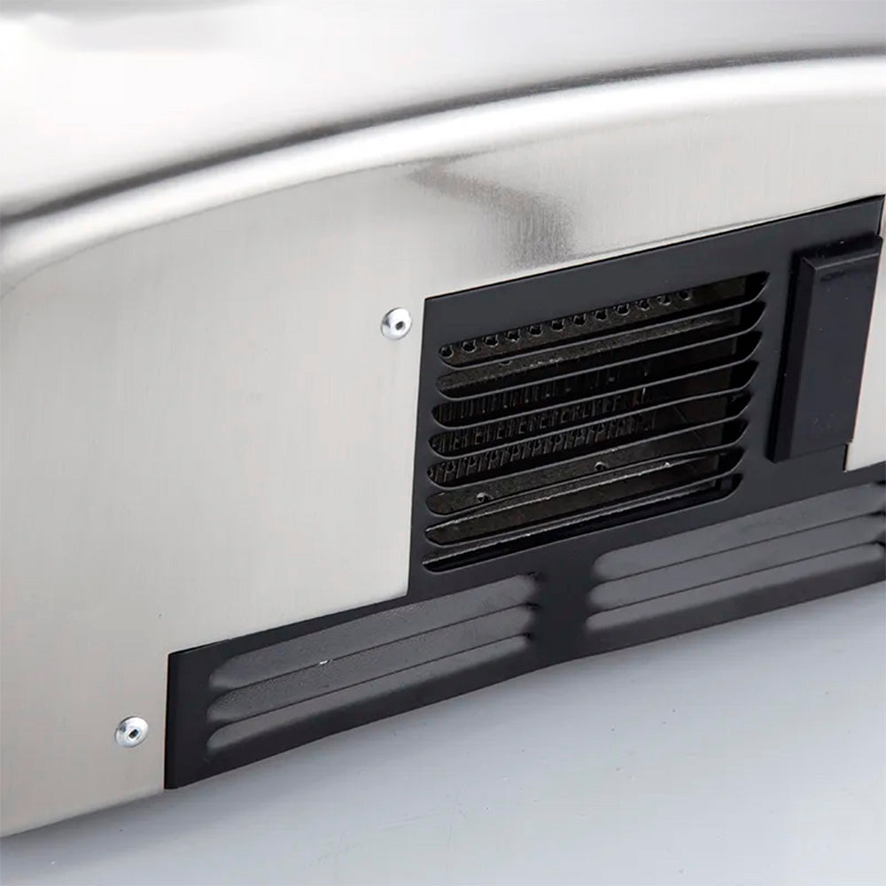 Secador de Manos Eléctrico Acero 1500W Wide