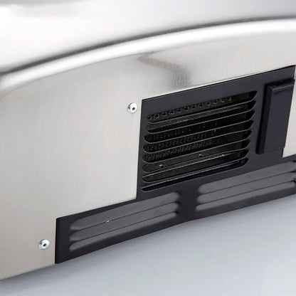 Secador de Manos Eléctrico Acero 1500W Wide
