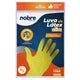 Guantes De Látex Slim / Caucho Fino Amarillo Talla S Nobre
