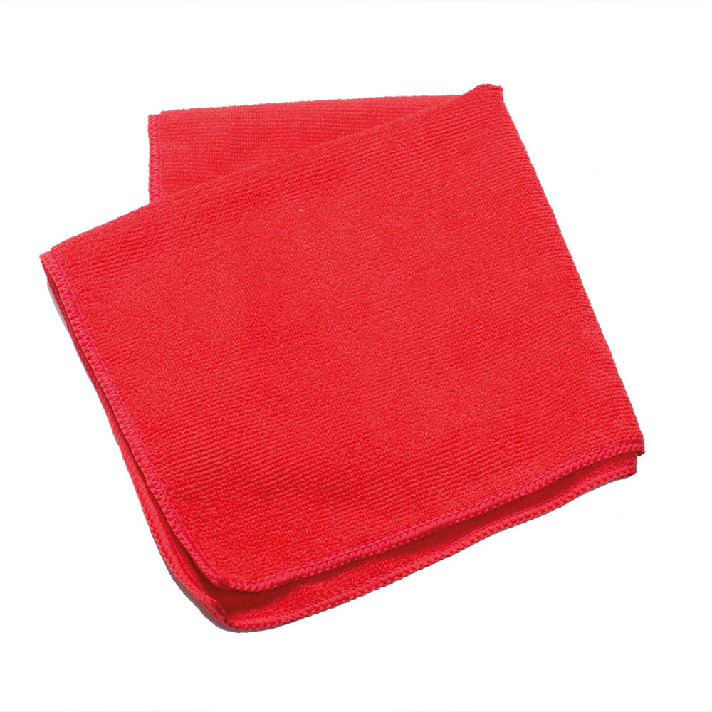 10 PAÑOS MICROFIBRA SLIM ROJO 40x40 CM (NOBRE)