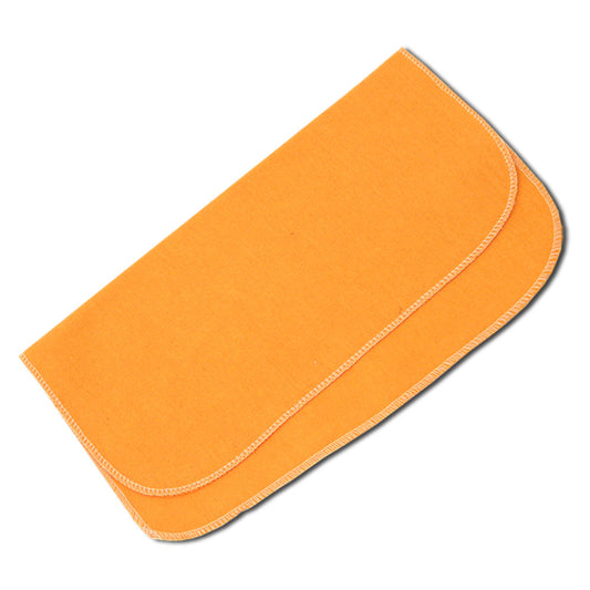 Pack 10 Paños De Algodón 28x28 Cm Naranja Nobre